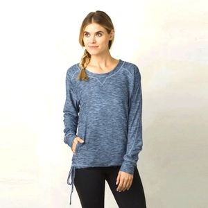 Prana Women Philipa Long Sleeve‎ Crewneck Tumbhole Athletic Top XL